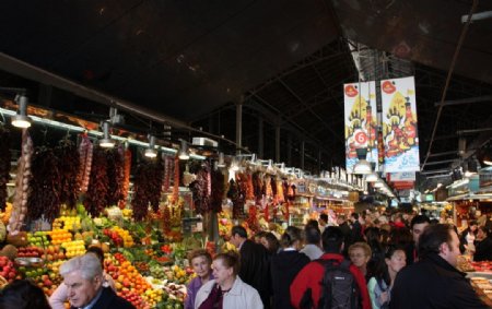 西班牙菜市场图片