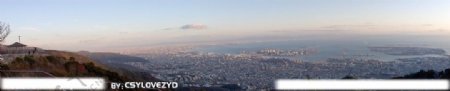 阪神都市圈高清全景图片