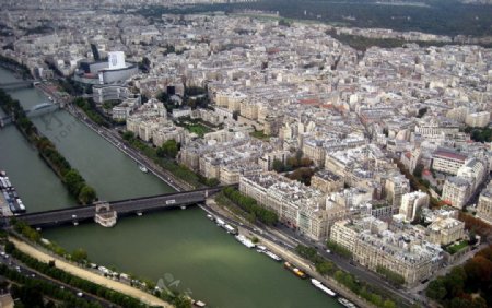 巴黎俯瞰巴黎美景图片