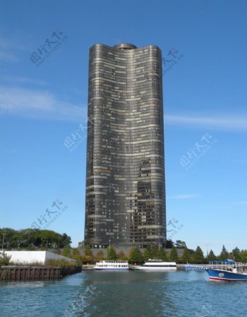 芝加哥世界最高住宅楼湖尖公寓图片