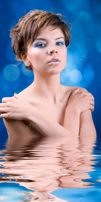 水疗女人图片