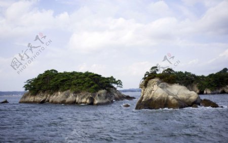 日本三景松岛图片