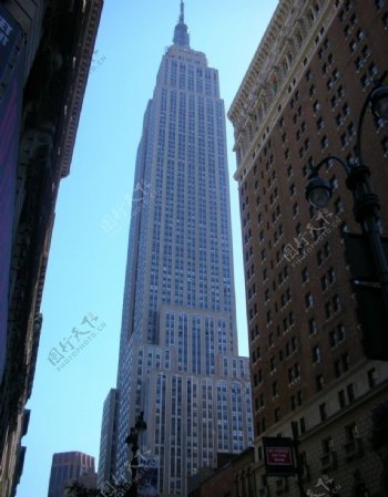 纽约第五大道帝国大厦图片