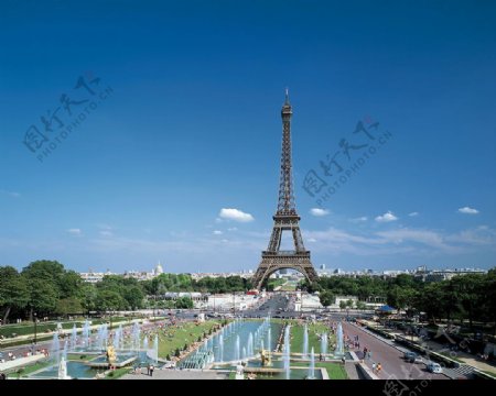 法国铁塔图片