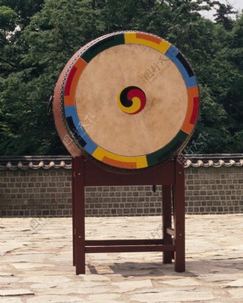 太极鼓韩国文化古典韩国风格图片