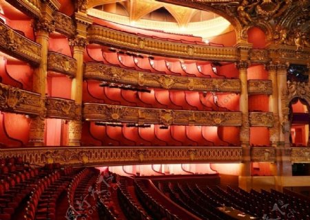 巴黎巴黎歌劇院宏偉氣派之廳图片