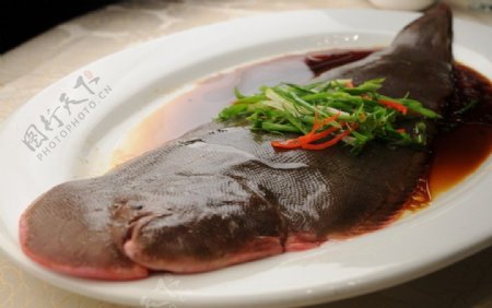 红烧野生大板鱼图片