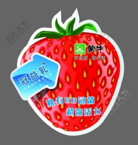 标签草莓图片