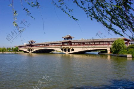 绍兴廊桥图片