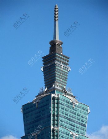 101大樓的天空图片