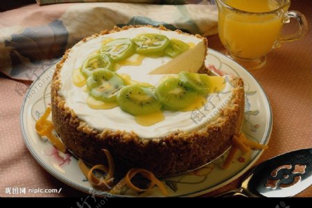 水果蛋糕西餐食物高精度素材图片