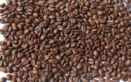 咖啡原豆背景图片