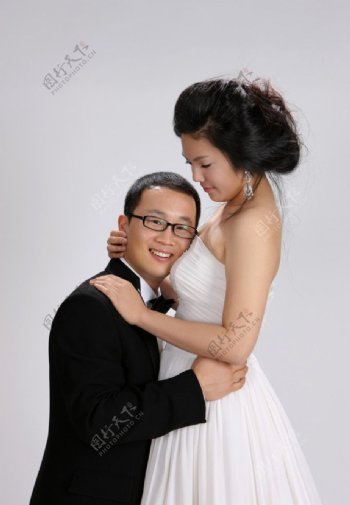 韩国婚纱摄影韩国韩风韩服韩式双人眼镜图片