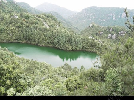 太姥山天湖图片