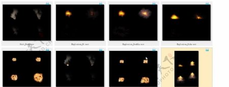 爆炸效果图片