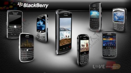黑莓手机终端网站广告图片
