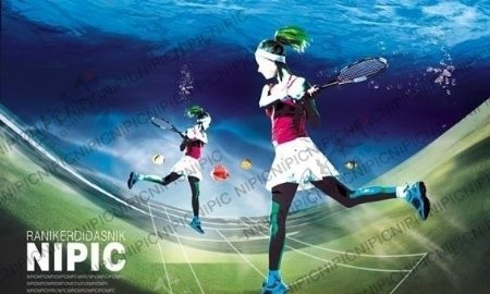 网球海报图片