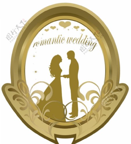 主题婚礼背景logo图片
