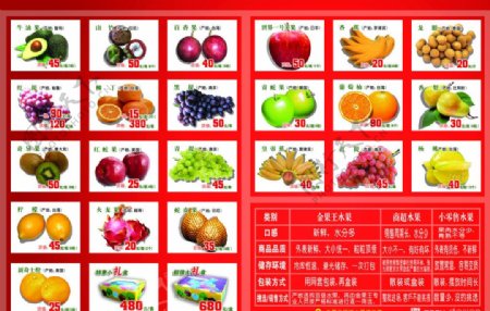 水果DM单图片