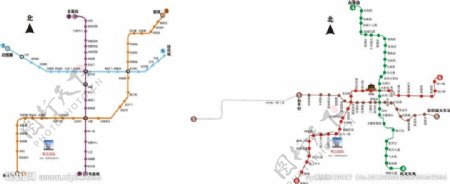 西安地铁线路图图片