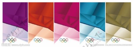 奥运会矢量分层底图素材图片