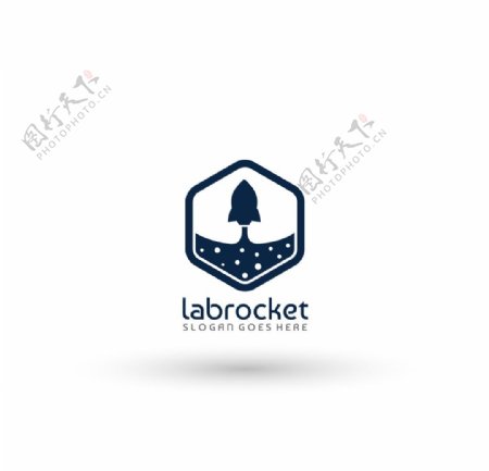 火箭船公司徽标