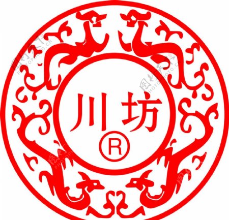 川坊酒标志