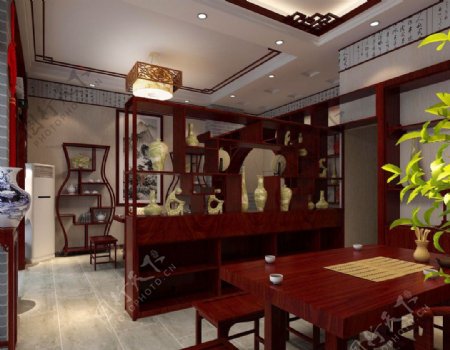 中式收藏室