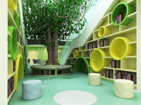 阅读区空间设计