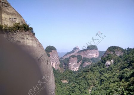 新宁崀山典型的丹霞地貌