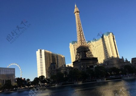 拉斯维加斯的巴黎铁塔