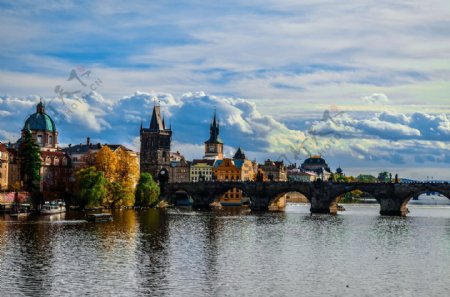 捷克共和国布拉格城市风景