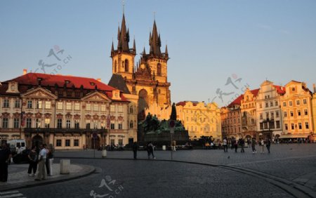 捷克布拉格广场