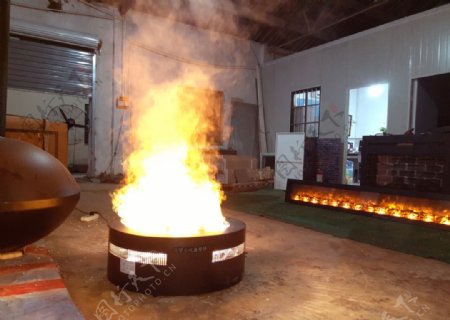 伏羲3D电壁炉篝火