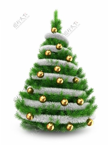 高清圣诞节圣诞树素材