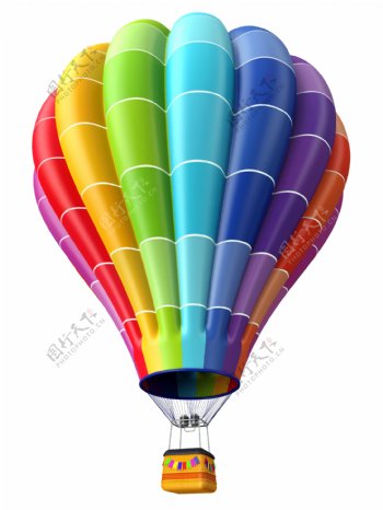 美丽的热气球设计高清