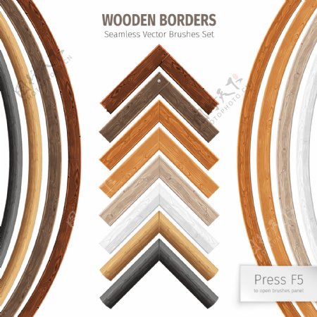 多种木头纹理适量素材
