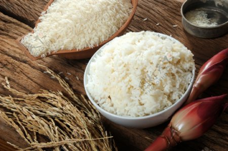 米饭大米图片