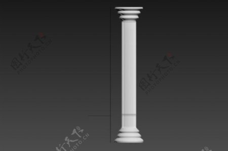 古典柱子模型