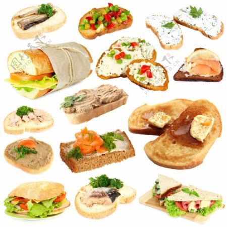 面包的各种吃法图片