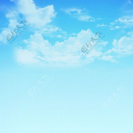 蓝天白云背景主图