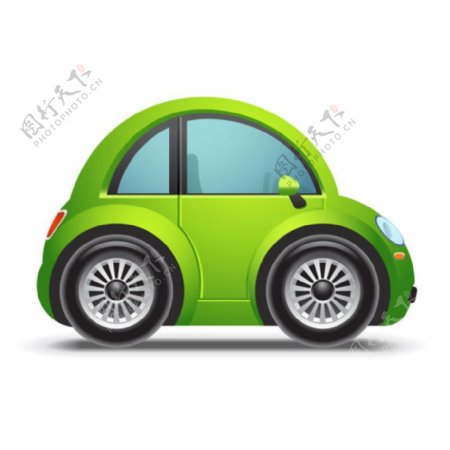 绿色甲壳虫汽车图片