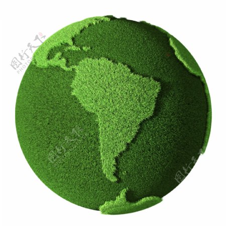 绿化地球主题图片
