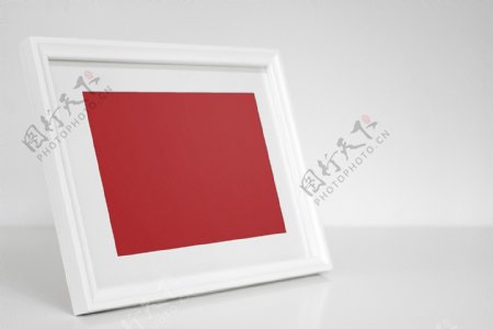 红白时尚镜框