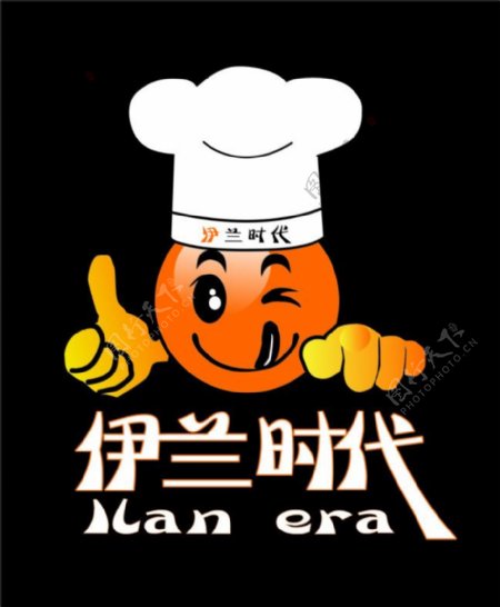 伊兰时代餐饮LOGO设计