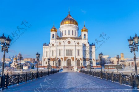 莫斯科白色教堂建筑
