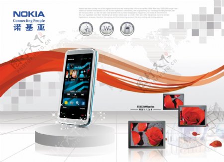 诺基亚手机广告设计