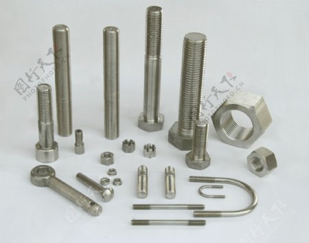 工业生产金属螺丝图片