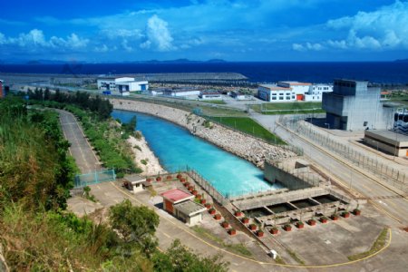 工业生产核电站图片