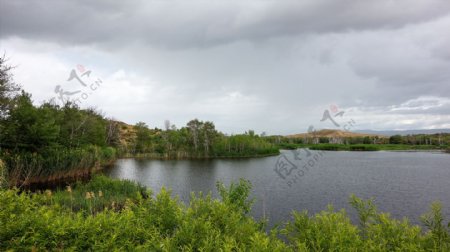 新疆白沙湖风景